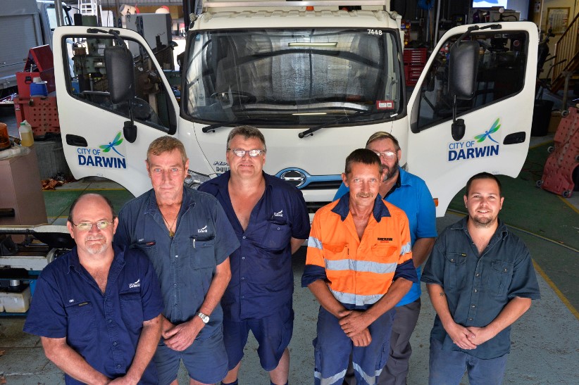 Hino Hybrid trusted for a decade by City of Darwin Fleet HV News