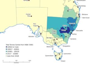 Isuzu fleet research shows freight movements in NSW