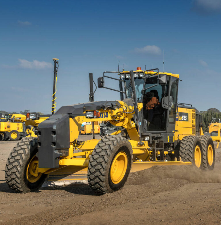 Komatsu GD655-7 grader council IPWEA fleet