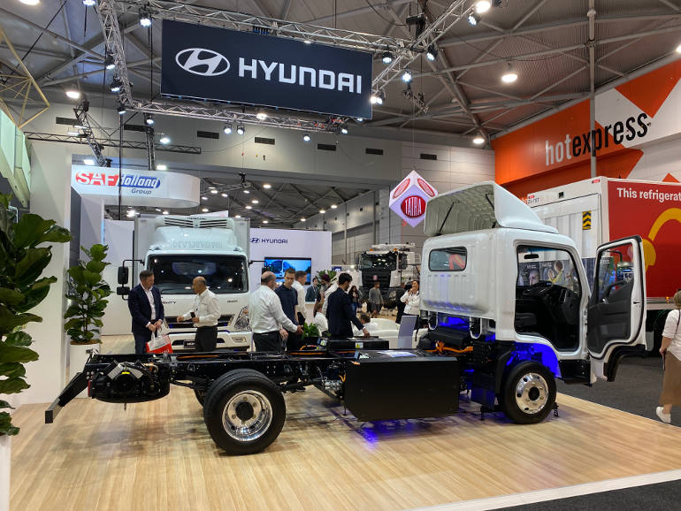 Hyundai electric truck offers 200km range - Fleet HV News