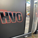 diesel Fuel tank with HVO sticker