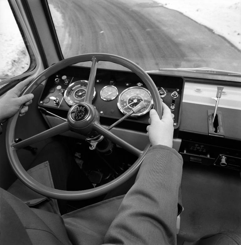 Dash-board-Scania-truck-from-1969
