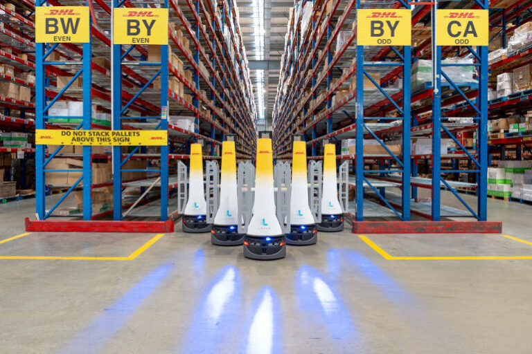 DHL robotics automated logistics warehouse in NZ