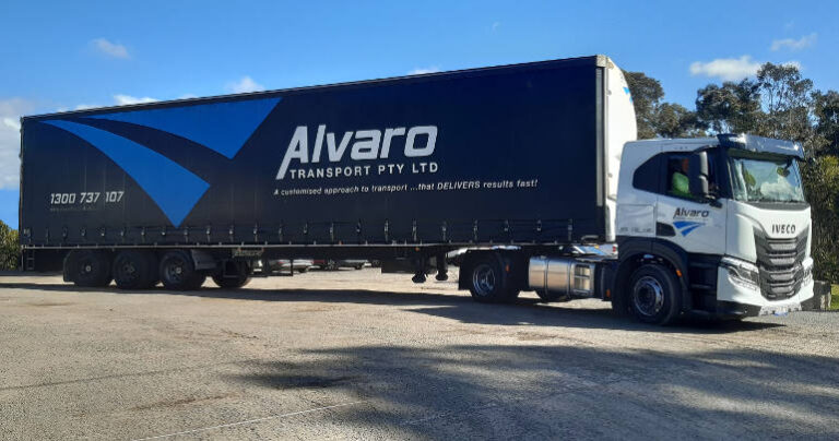 Alvaro Transport truck prime mover Iveco
