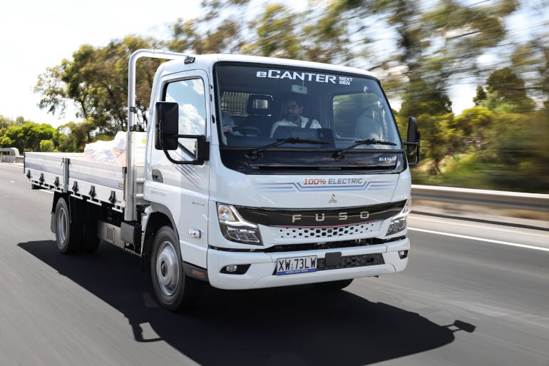 Fuso eCanter takes electric light-duty lead - Fleet HV News