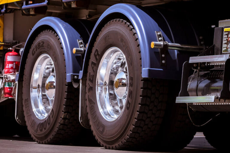 Truck brakes and tyres
