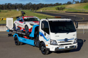 Hino rolls out Supercar recovery trucks…and they’re hybrid