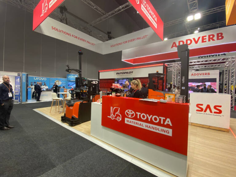 Toyota Materials Handling stand at CeMAT 2024