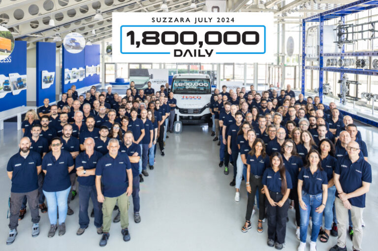 Iveco celebrates 1,800,000th Daily