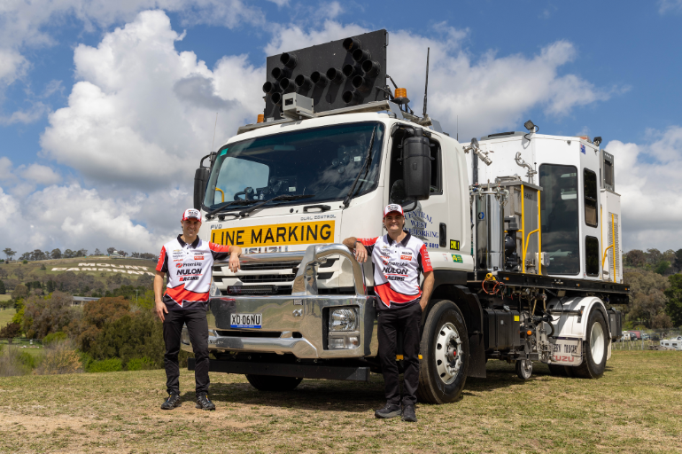 Linemarking Isuzu Mount Panorama