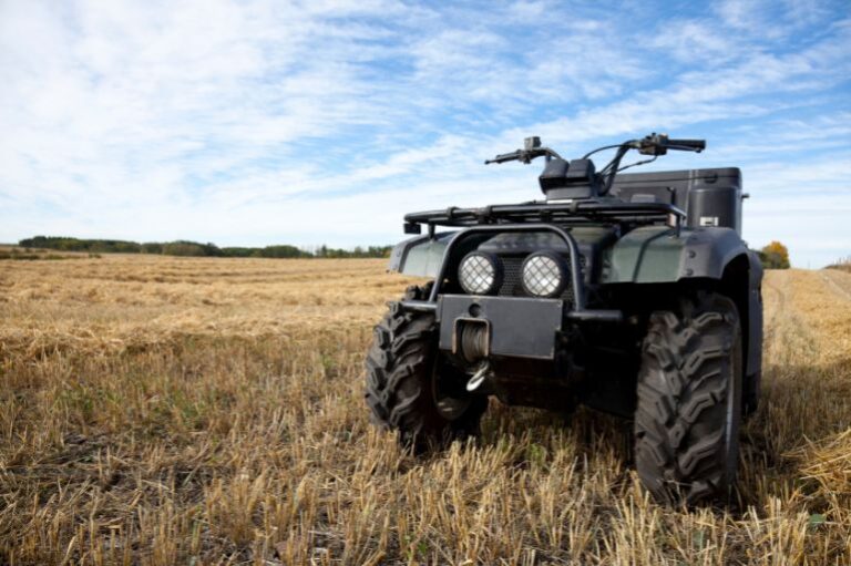 ATV in field