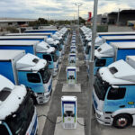Perth electric truck charging station