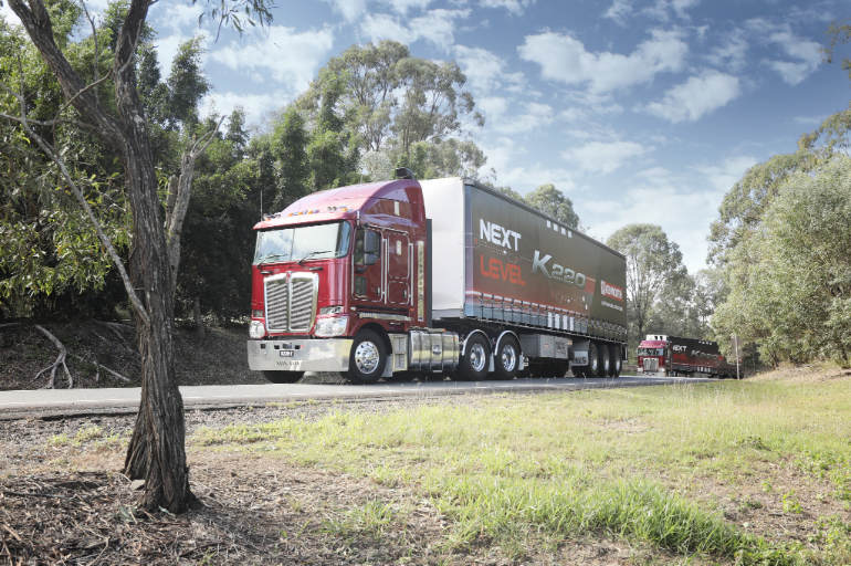 Kenworth K220 on-road