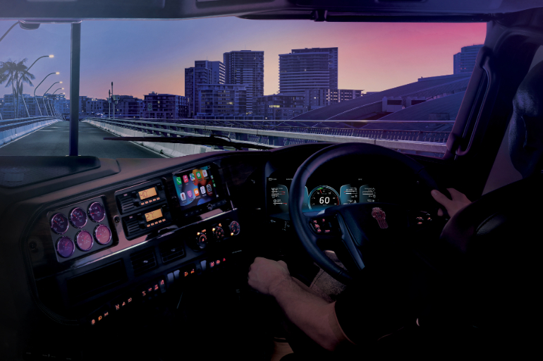 Kenworth K220 interior
