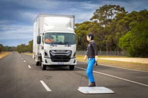 road user truck safety test