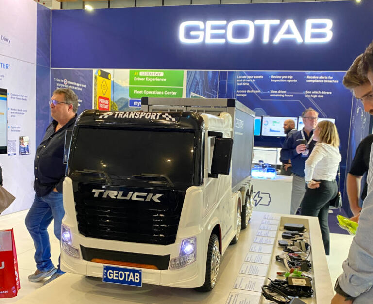 Geotab suitable for trucks with TCA certification