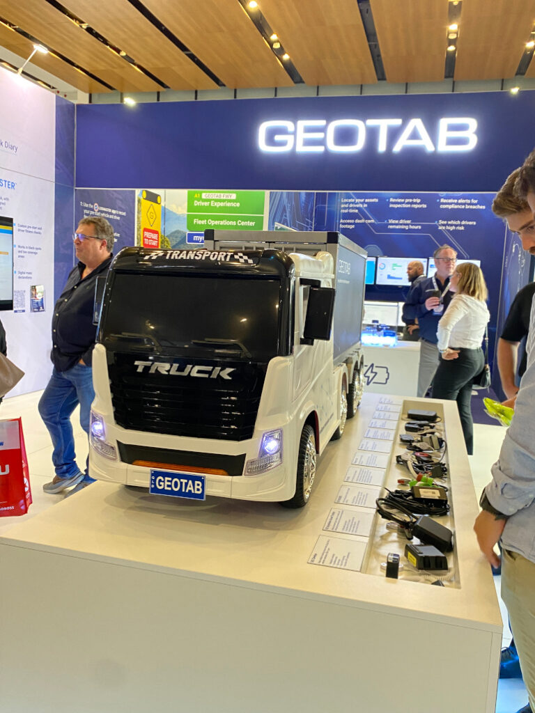 Geotab suitable for trucks with TCA certification