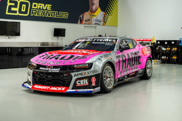 pink supercar motorsport