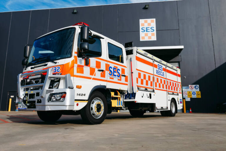 SES to Display Hybrid Electric Hino at AFAC