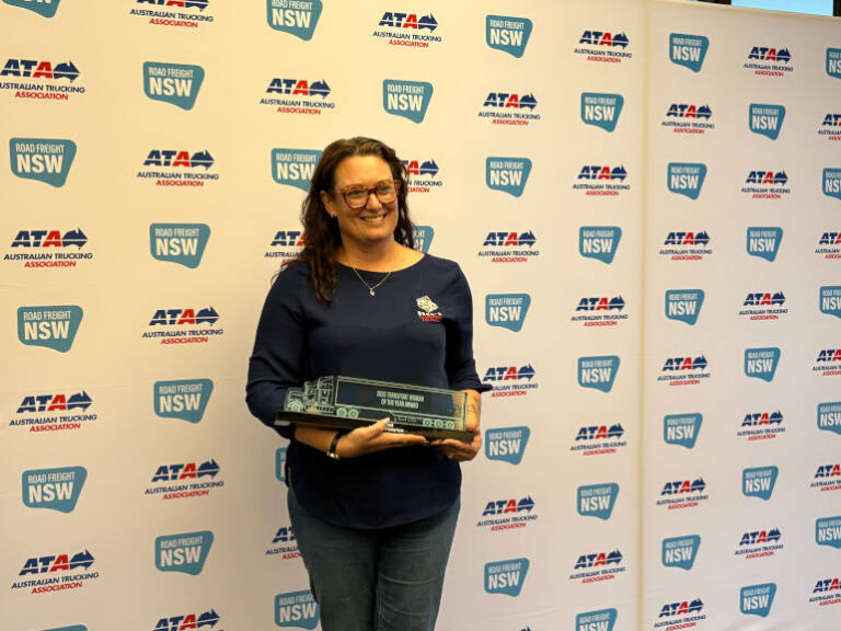 Kate Beck named 2025 Transport Woman of the Year Award winner in heavy vehicle training