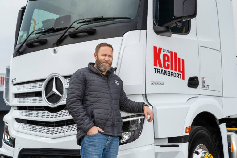 Chas Kelly Transport Expands Fleet with New Mercedes-Benz Actros Trucks