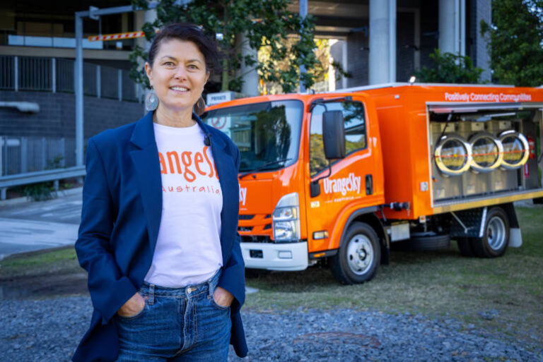 Orange Sky’s Isuzu Fleet Brings Clean Clothes and Connection to Remote Communities