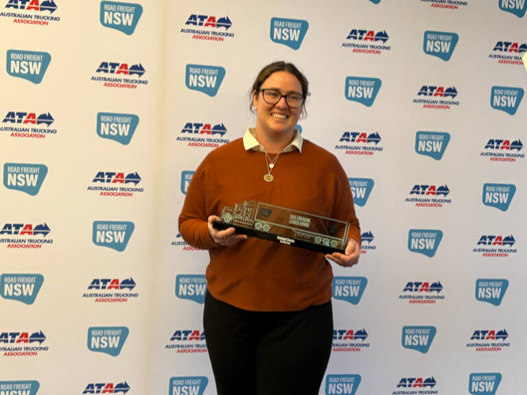 Australia Post’s Ainsleigh Thomas Wins Emerging Leader Award emerging leader in the road transport and heavy vehicle industry