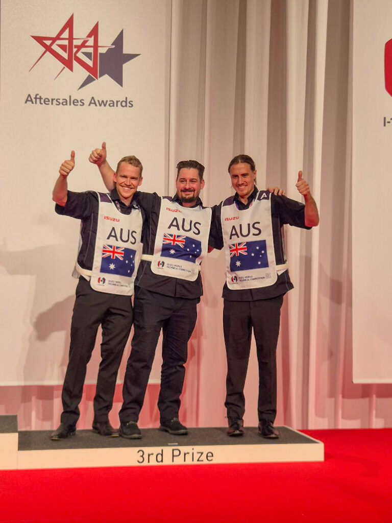 Australia Takes Third at Isuzu World Technical Competition