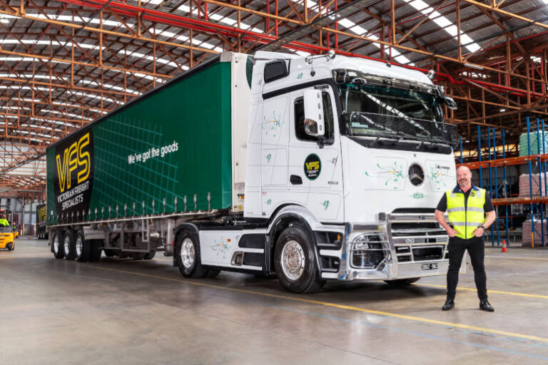 Victorian Freight Specialists adds Actros ProCabin to Growing Fleet