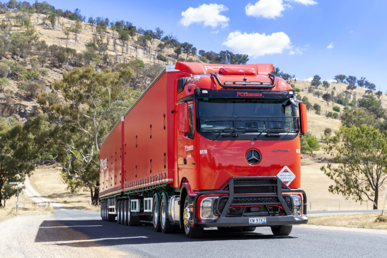 Ron Finemore Introduces Mercedes-Benz Actros ProCabin to Fleet