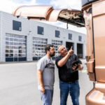 MAN Service Station in Schweinfurt, mit dem TGX MY 2025