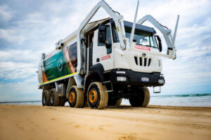 Specialised Waste Truck Tackles the Harsh Conditions
