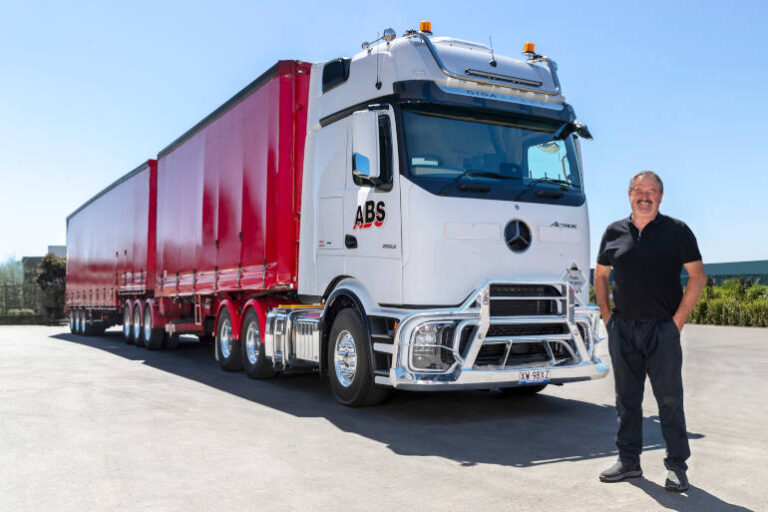 ABS Transport Marks Actros Milestone