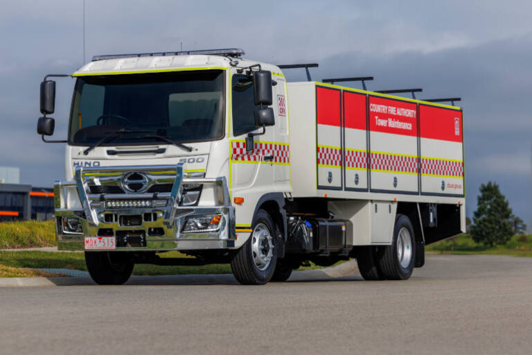 Hino Showcases Emergency Service Fleet Capability at AFAC