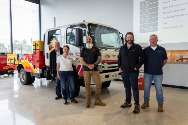 Isuzu Delivers Helping Hand to BlazeAid
